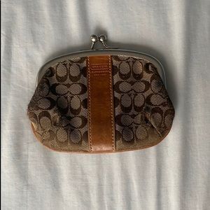 Vintage Coach coin purse